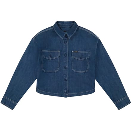 Lee 112370962 Overhemd Met Lange Mouwen Blauw XS Vrouw