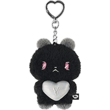 PLAVE - [CALIGO DEEL 2] Officiële MD DUST pl PLUCHE SLEUTELHANGER Eunhu gray