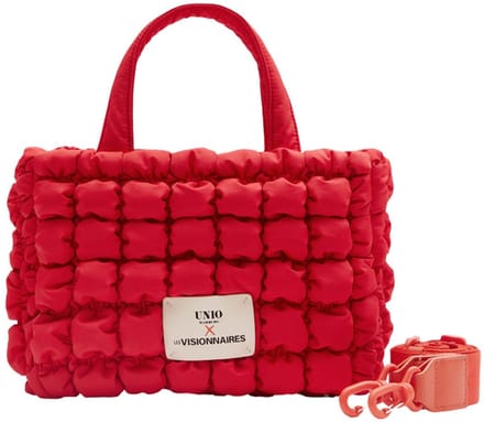 Unio Hamburg x Les Visionnaires handtas schoudertas Bubble Unio Cortina Cherry rood