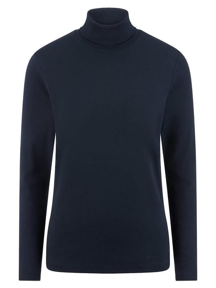 Colshirt Van Peter Hahn blauw