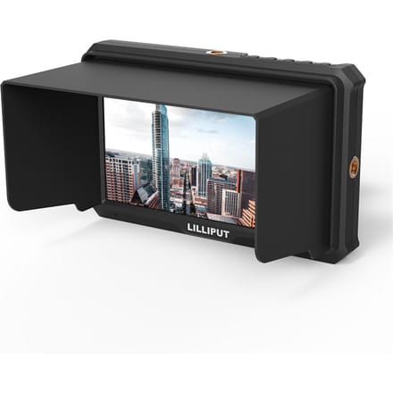 LILLIPUT A5 5 Inch IPS Camera-Top Broadcast Monitor voor 4K Full HD Camcorder & DSLR met 1920x1080