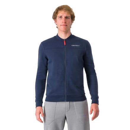 Castelli Classico Track Jas Blauw 3XL Man