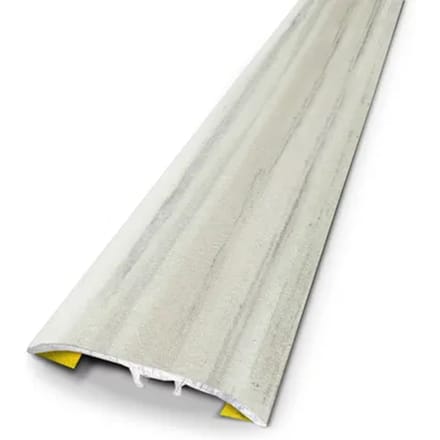 Gerflor Drempelprofiel - Aluminium Wit - 37x6mm 0,83m - Zelfklevend