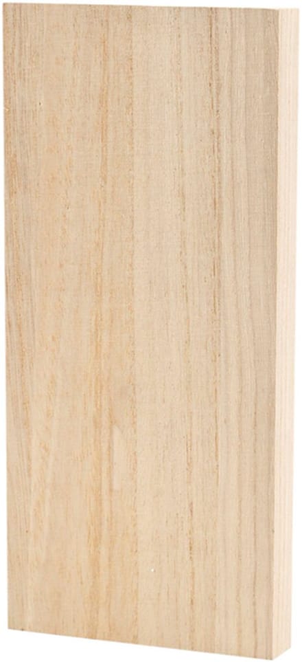 Knutselplank crea com ikoon 20.6x9.6x2cm hout | 12 stuks