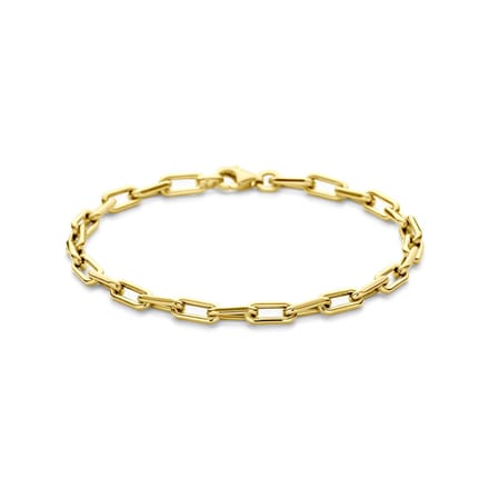 14K Geelgoud armband anker 4 mm 18 cm - 4034568