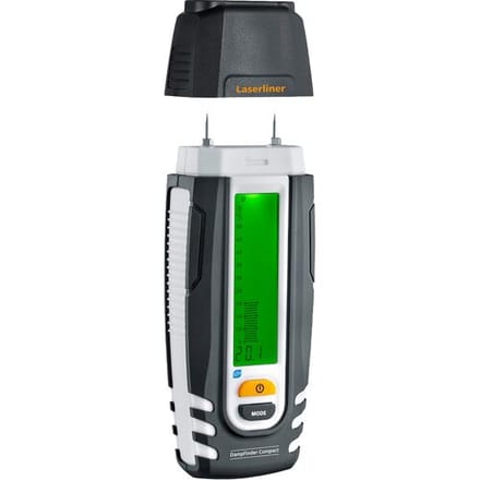 Laserliner DampFinder Compact Plus Materiaalvochtmeter Temperatuurmeting