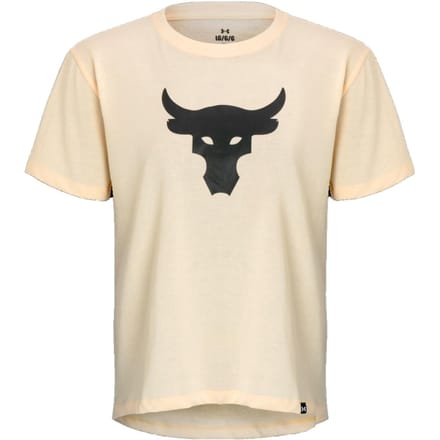 Under Armour Project T-shirt Dames Crème Poeder S beige