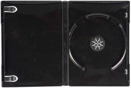 Dailygoody - DVD Cases - Professionele Kwaliteit - Zwarte 10x DVD Cases - Optimaal Bescherming - Geschikt voor Opslag - Compact Formaat