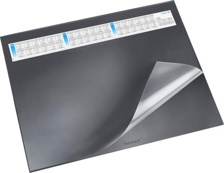 laufer schrijfonderlegger durella ds 520x650mm zwart