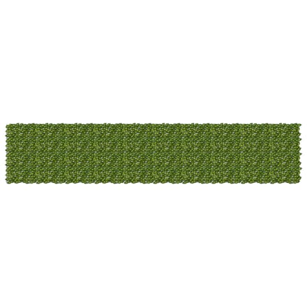 vidaXL - Balkonscherm - met - bladeren - Rechthoekig - 500 - x - 100 - cm