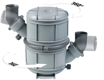 VETUS NLP Waterlock / Geluiddemper 65mm Aansluitingen | NLP65