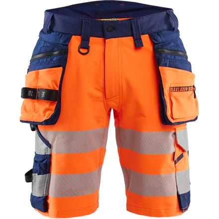 Korte hoge zichtbaarheid stretch 4D Blaklader