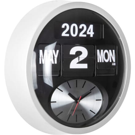 Karlsson wandklok rond flip - Ø32,6cm