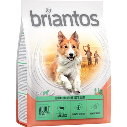 Briantos Adult Sensitive Lam & Rijst  Hondenvoer - 1 kg