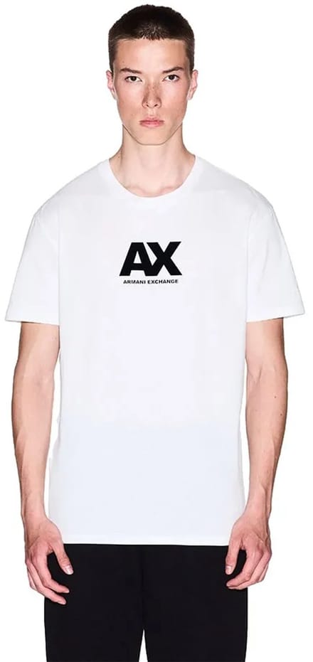 Armani Exchange Xm001403_af16432 T-shirt Met Korte Mouwen Wit XS Man
