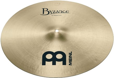 Meinl Byzance Medium Crash 16" B16MC, Traditional Finish - Crash bekken
