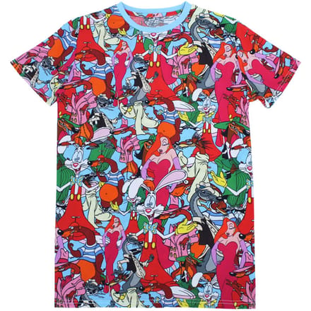 Cakeworthy Roger Rabbit AOP T-Shirt - L