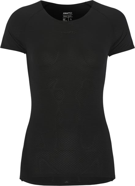 CRAFT ACTIVE NANOWEIGHT SS W Dames Thermoshirt - Zwart