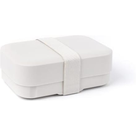 Amuse Lunchbox Medium Oat - Brooddoos met elastiek - Broodtrommel - in hoogte verstelbaar - BPA-vrij - Beige - 650ml