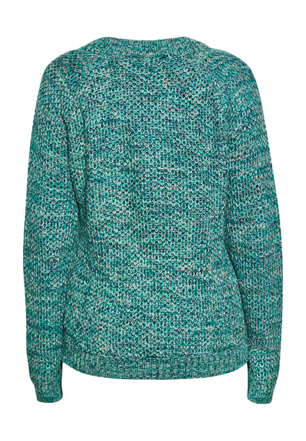 IZIA Gebreide trui Dames Blauw Veelkleurig