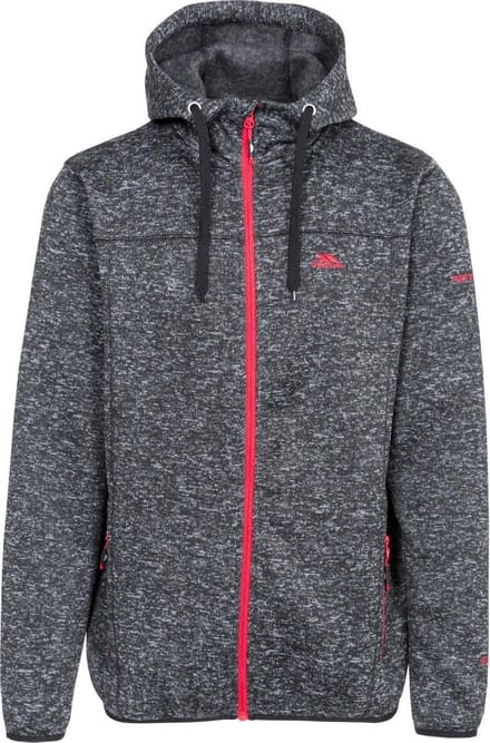 Trespass fleecevest/fleecepullover Odeno B - Herenfleece At300 Black Marl