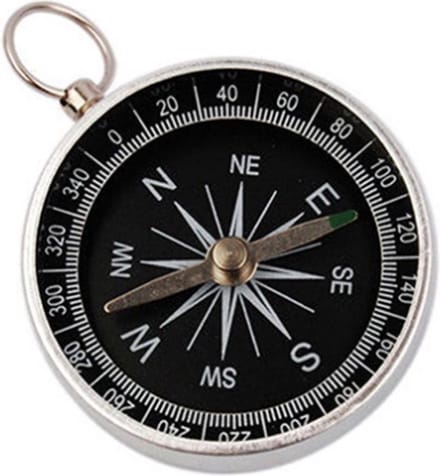 New Age Devi - 44 mm Aluminium Kompas - 1 Stuk