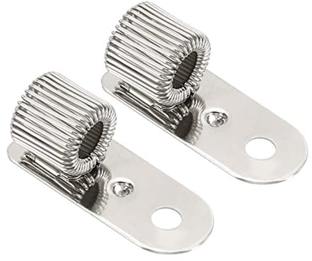 Metalen Penhouder Clips voor Notebook en Kantoor - 2 Stuks