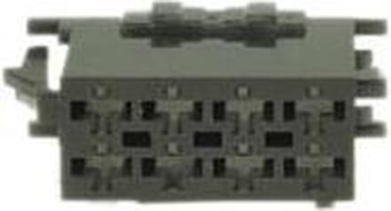 conn. mannelijk  zwart ISO 8-pin conn. 10 stuks