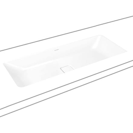 Kaldewei CONO undermount washbasin 3088, 86.8 cm 902406003001