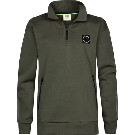 Petrol Industries - Jongens Half-zip sweater Millhaven - Zwart - Maat 152