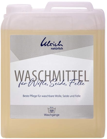 Wasmiddel wol en zijde, 5 liter vloeibaar wasmiddel, wolwasmiddel met lanoline