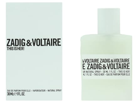 Zadig & Voltaire This is Her! parfum - Damesparfum met vanille en sandelhout - 30 ml
