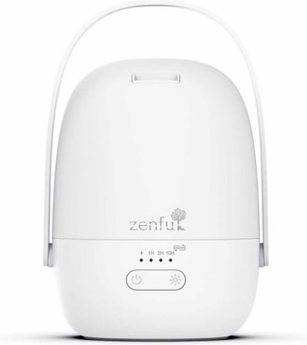Zenful Harmony - Aroma Diffuser Draadloos - Oplaadbaar - Geurverspreider - Diffuser - Aromatherapie - 140ml - Wit