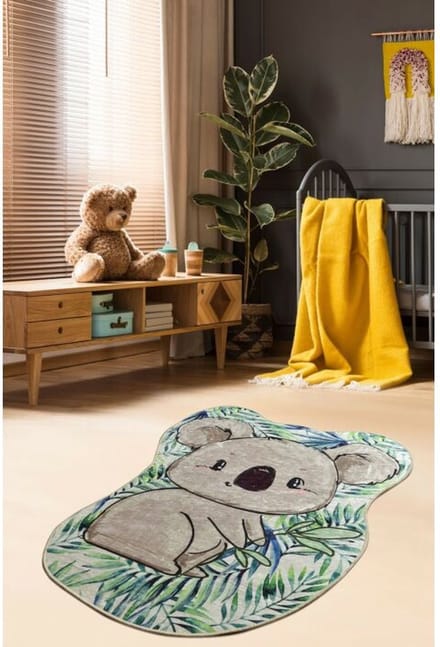 Asir-tapijt (120 x 160). Koala-vorm