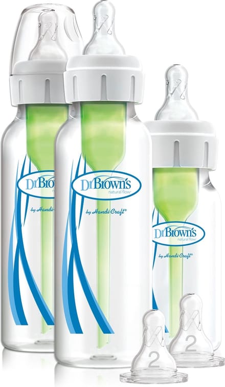 Dr. Brown's Options+ Anti-Colic Starterset - Smalle halsfles