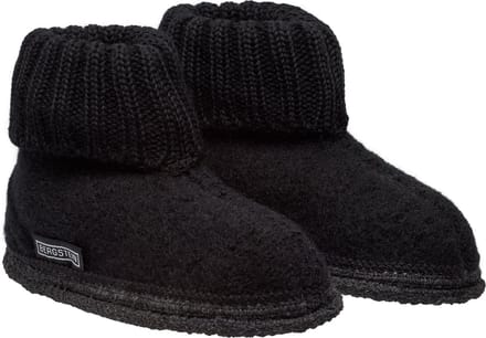 Bergstein Cozy Unisex Junior Sloffen - Black