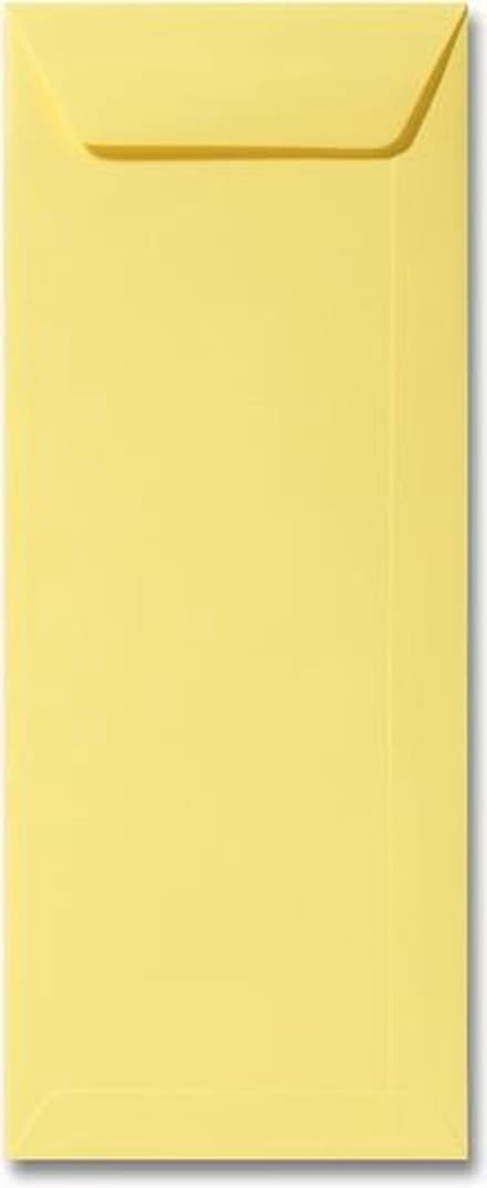 Envelop 12,5 x 31,2 Kanariegeel, 100 stuks