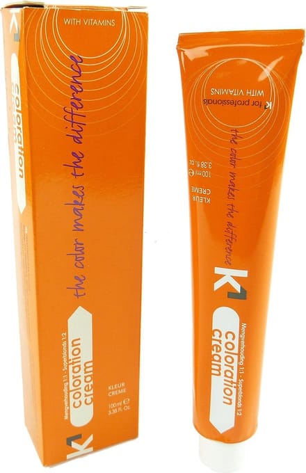K1 Coloration Cream 100ml Haarkleur permanente crème - veel nuances - Red