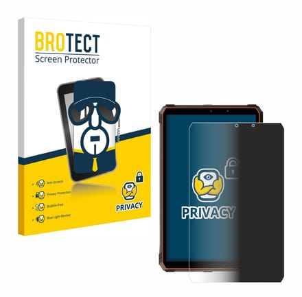 BROTECT - privacy screenprotector voor Blackview Active 5 - Folie Beschermfolie Blauwlichtfilter