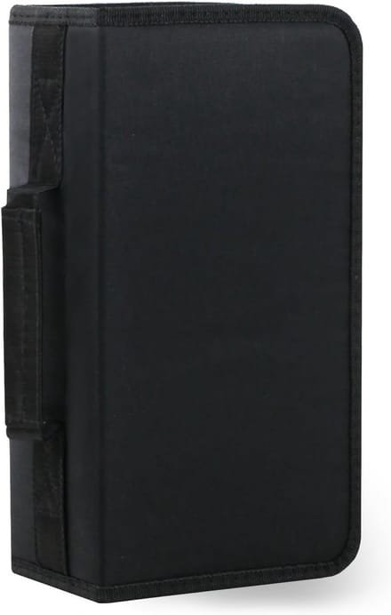 CD/DVD Case Houder - Draagbare Organizer voor Thuis en Reizen - 128 Capaciteit - Zwart