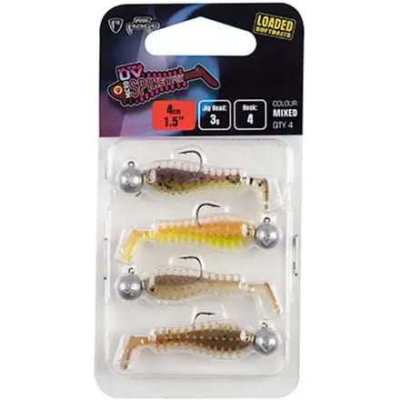 Fox Rage - UV Micro Spikey Loaded Mixed Colour Pack - 4cm - 3gr - Fox Rage