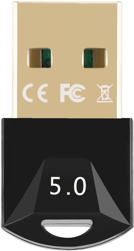 Gembird USB Bluetooth 5.0 Dongle - Compacte Draadloze Netwerkadapter - Universele Compatibiliteit