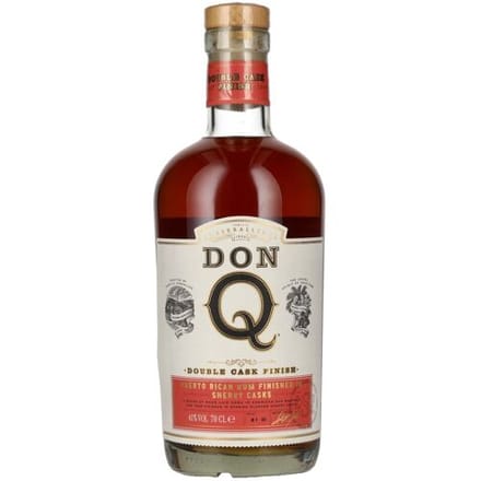 Don Q Rum Don Q Double Cask SHERRY CASK FINISH Rum 41% Vol. 0,7l