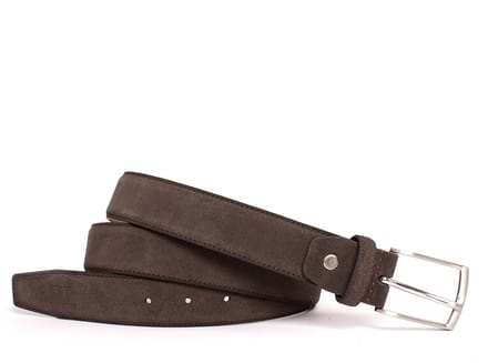 TRESANTI | ESRA I Klassieke suede riem | bruin | Size 95