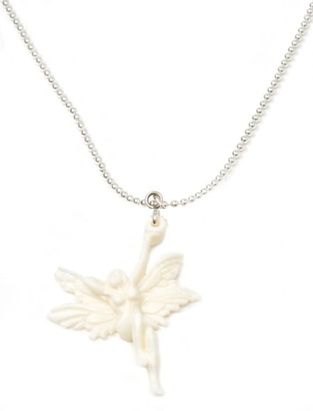 Heaven Eleven KIDS - Meisjes - ketting - ballchain - rvs - fee - bone