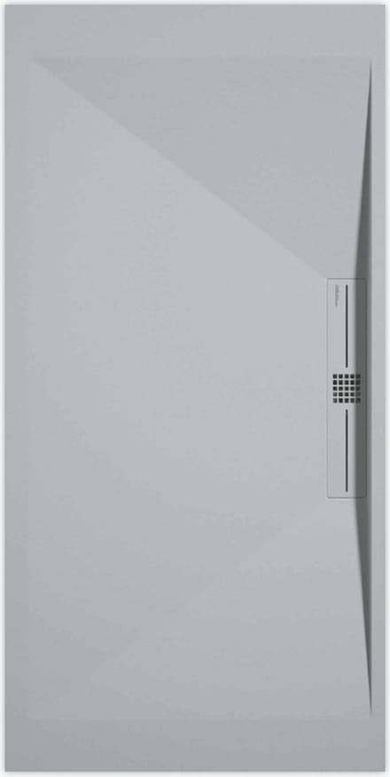 Sanifun douchebak Stone Side Gray 7035 Smooth 1100 x 700 P