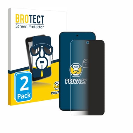 BROTECT - privacy screenprotector voor ZTE Blade V70 - Folie Beschermfolie Blauwlichtfilter 2 Stuks
