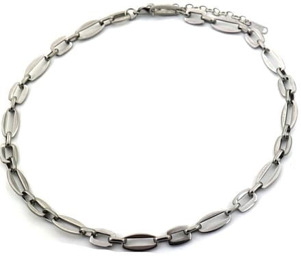 Ketting - RVS - Lengte 40-45 cm - Zilverkleurig