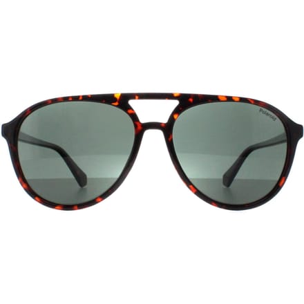 Polaroid Aviator Unisex Havana Groen Gepolariseerd PLD 4162/S