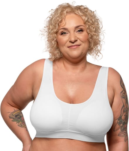 APIA'S Sportbeha - Comfort en Ondersteuning - Wit - 5XL